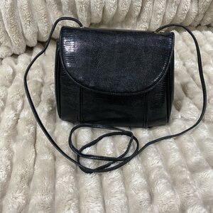Yves Saint Laurent Lizard Embossed Bag